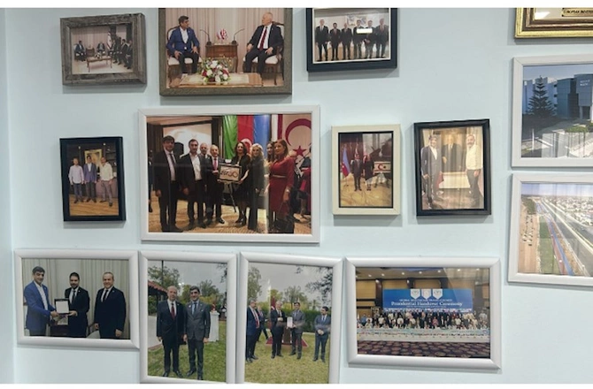 Ufuk Turganer “Kıbrıs Türk Evi” ilə tanış oldu — FOTOLAR