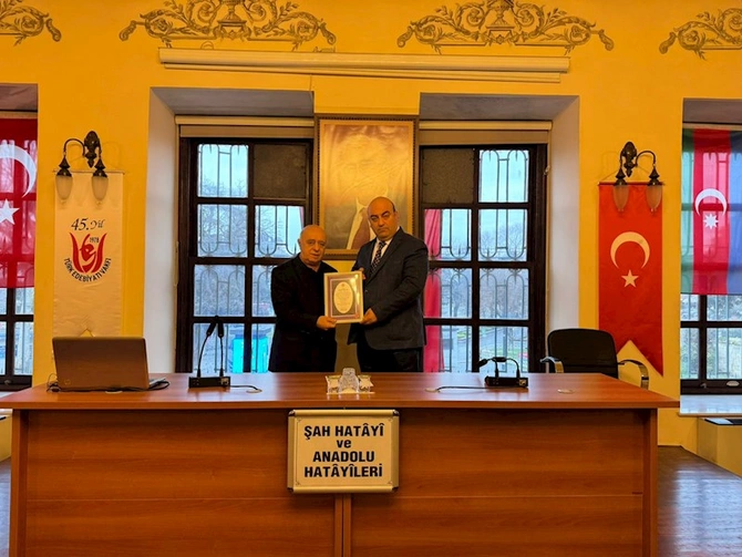 Emil Nəsirli Türk Ədəbiyyatı Vəqfinin Fəxri üzvü seçilib — FOTOLAR