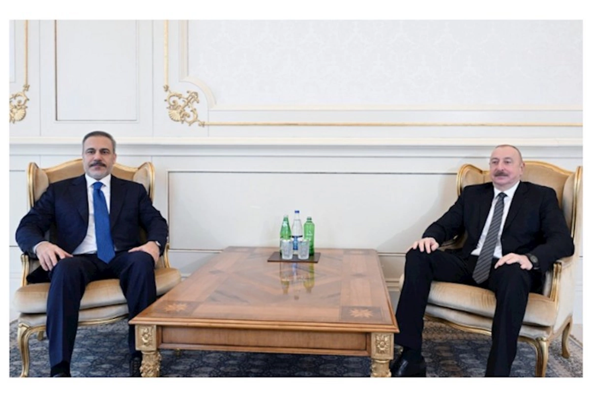 İlham Əliyev Hakan Fidanı qəbul etdi