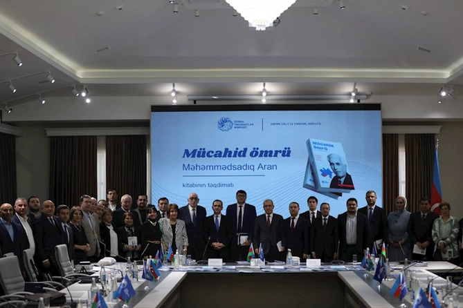 Mücahid ömrü, Məhəmmədsadıq Aran kitabının təqdimatı olub — FOTOLAR