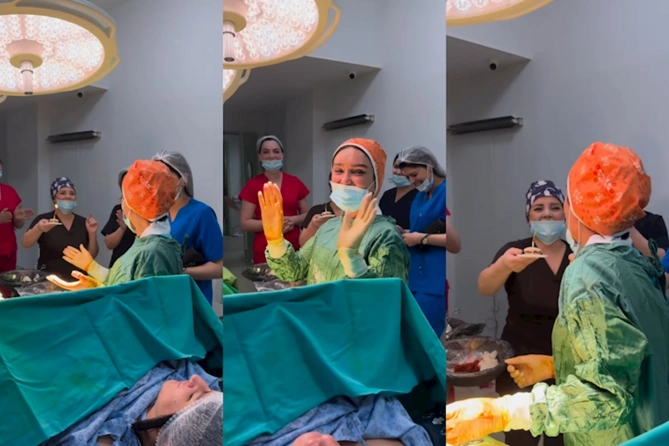 Həmin həkimin əri də işdən çıxdı — FOTOLAR