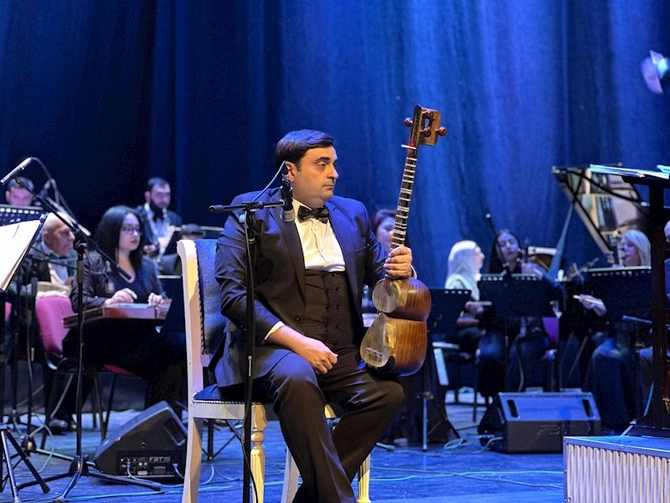 Tarzən Zərif Qayıbovun xatirəsi anıldı — FOTOLAR
