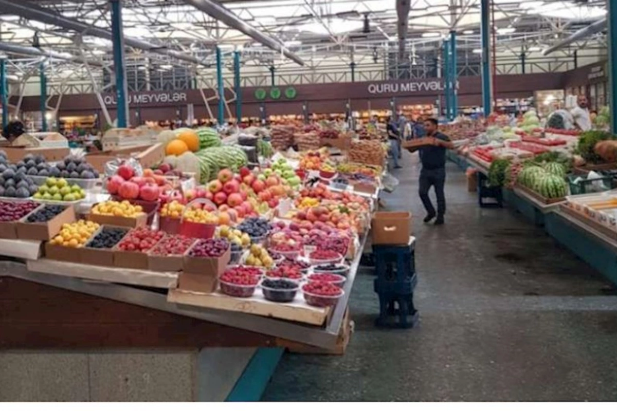 Bakının məşhur bazarı bağlandı — FOTO