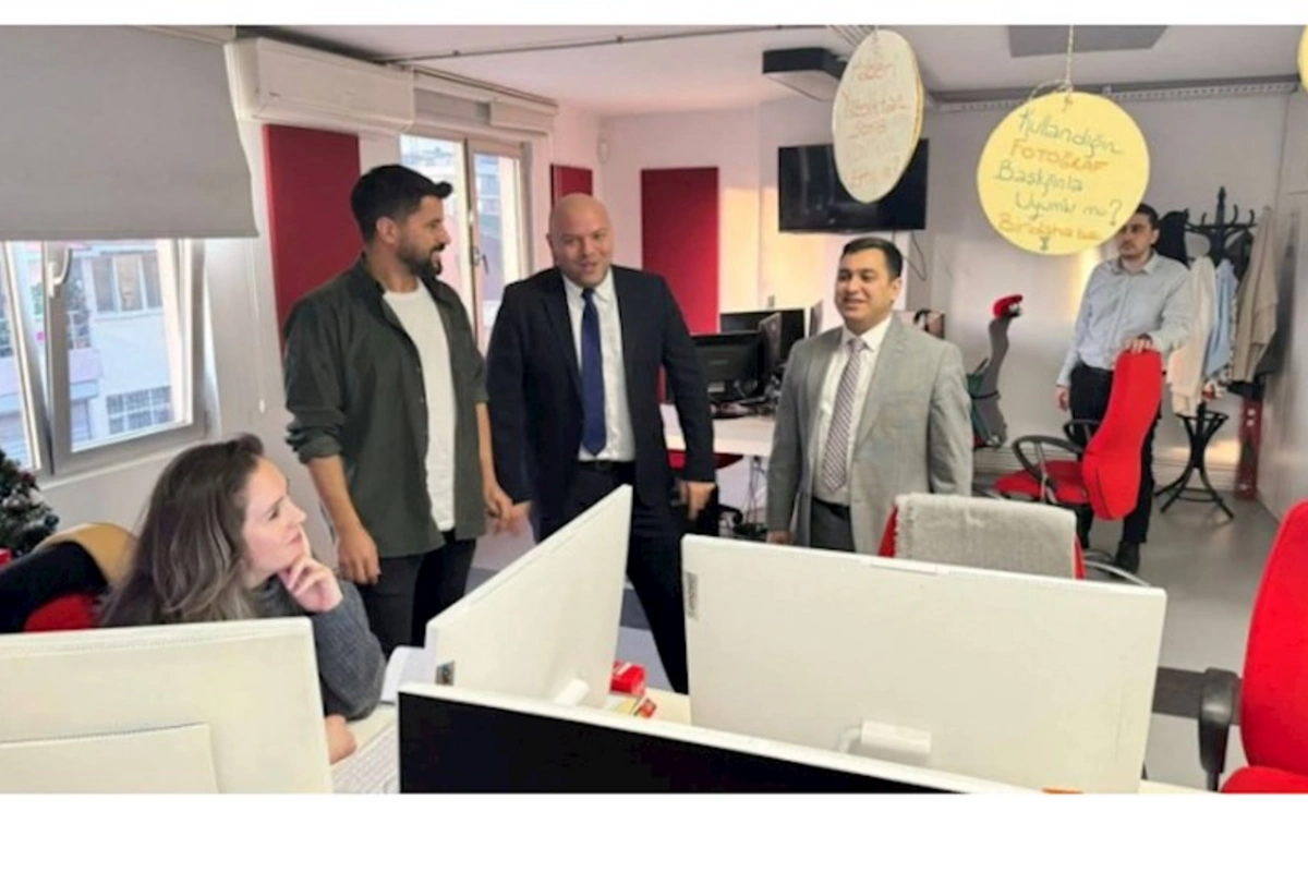 Azərbaycanlı jurnalistlər Türkiyənin Haberler.com agentliyində — FOTOLAR
