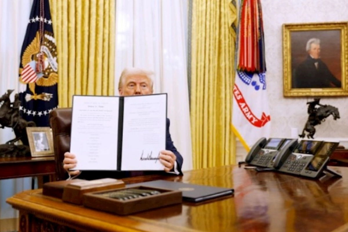 Trampdan daha bir qadağa