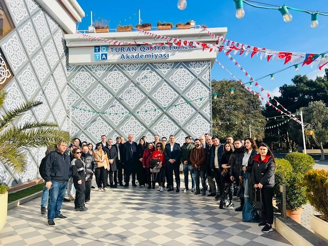 “Turan” Qastroturizm Akademiyasına infotur təşkil edilib — FOTOLAR