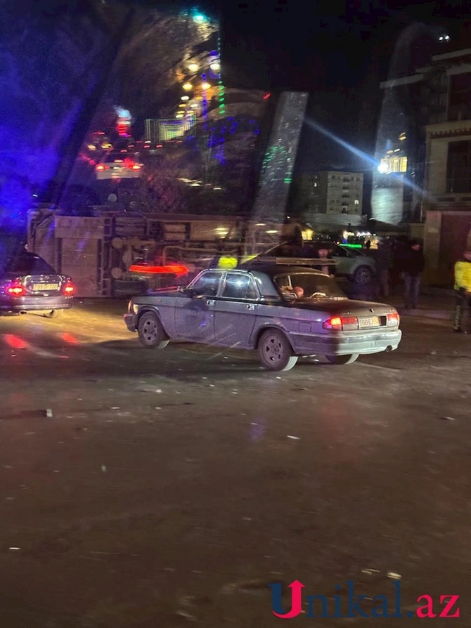 Sumqayıtda ağır qəza, yaralılar var — FOTOLAR