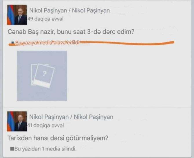 Nikol Paşinyan canlı yayımda biabır oldu