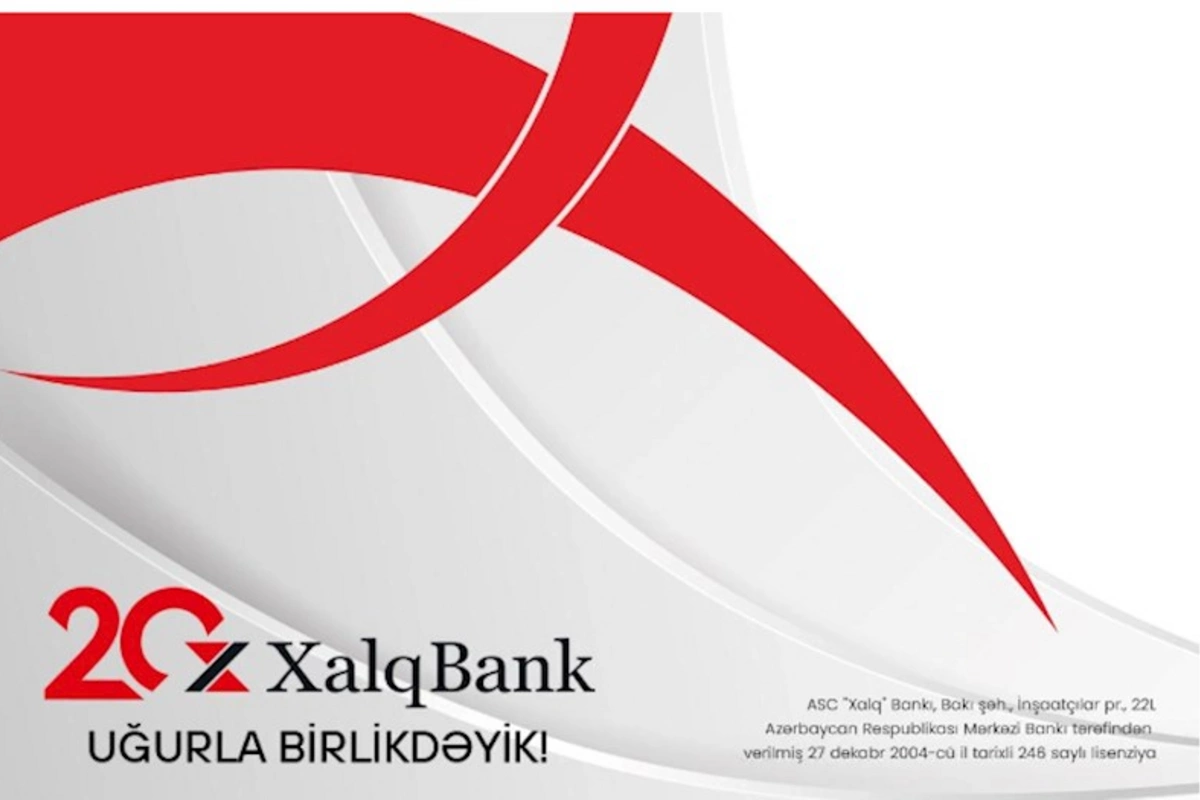 Xalq Bank 20 il xidmətinizdə