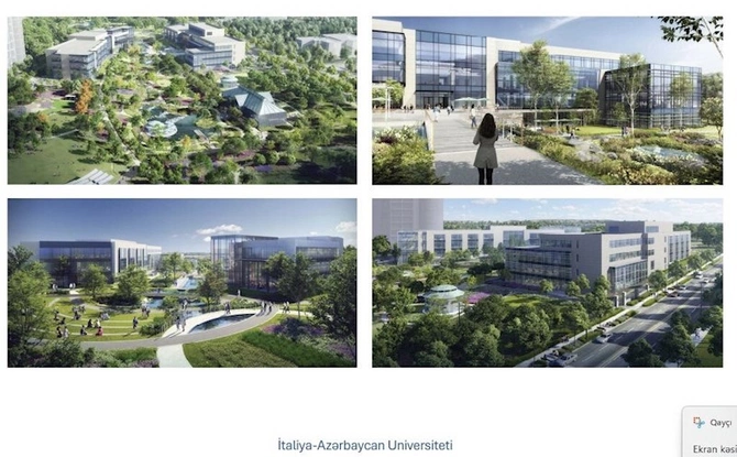 Şuşanın yerində bu universitet olacaq — FOTOLAR Şuşanın yerində bu universitet olacaq — FOTOLAR
