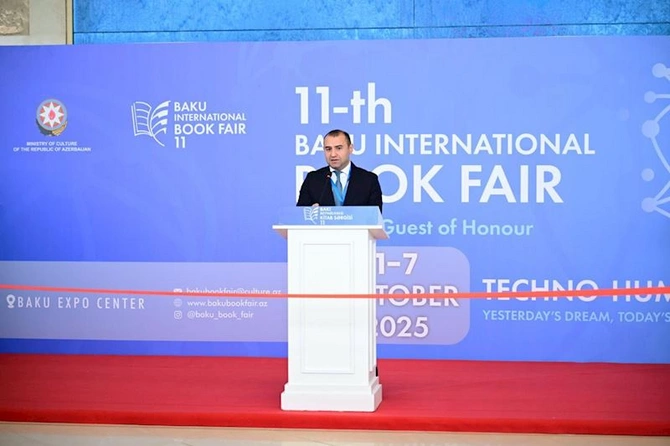 XI Bakı Beynəlxalq Kitab Sərgisinin açılış mərasimi keçirilib — FOTOLAR