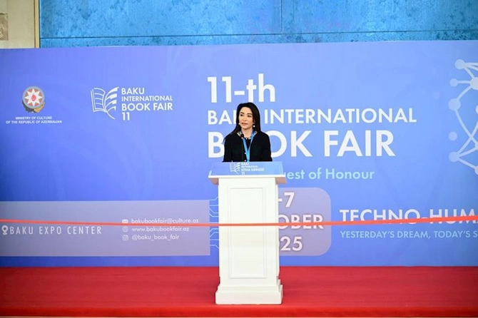 XI Bakı Beynəlxalq Kitab Sərgisinin açılış mərasimi keçirilib — FOTOLAR