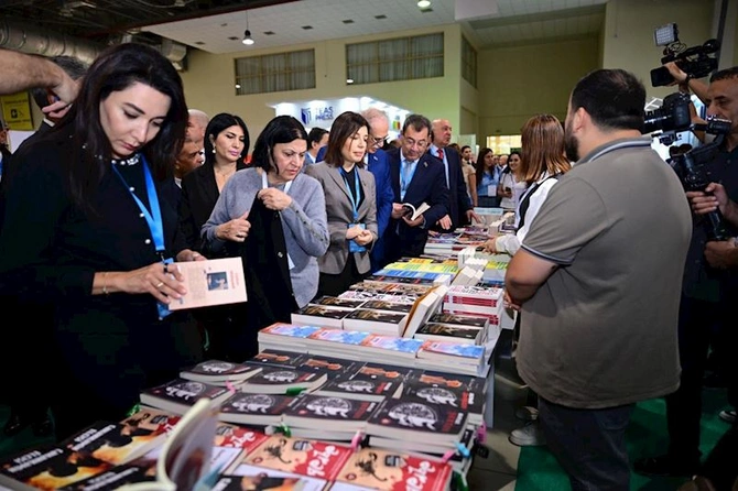 XI Bakı Beynəlxalq Kitab Sərgisinin açılış mərasimi keçirilib — FOTOLAR