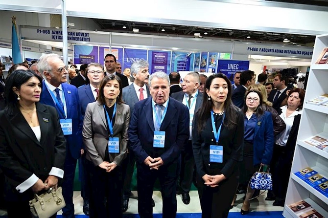XI Bakı Beynəlxalq Kitab Sərgisinin açılış mərasimi keçirilib — FOTOLAR