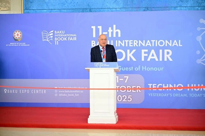 XI Bakı Beynəlxalq Kitab Sərgisinin açılış mərasimi keçirilib — FOTOLAR