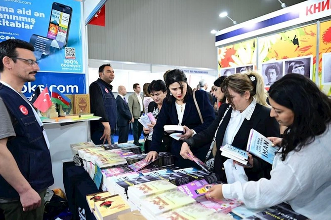 XI Bakı Beynəlxalq Kitab Sərgisinin açılış mərasimi keçirilib — FOTOLAR