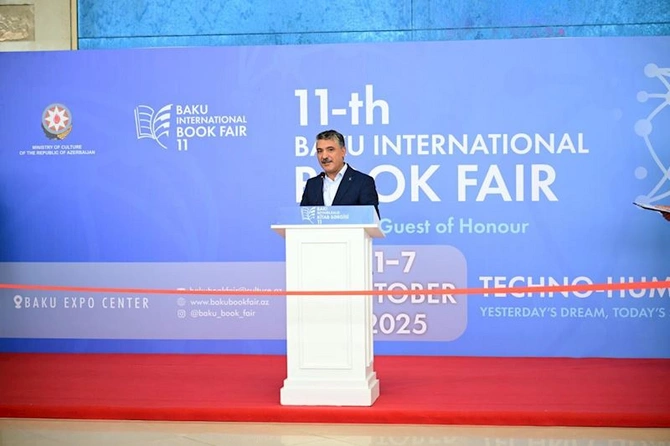 XI Bakı Beynəlxalq Kitab Sərgisinin açılış mərasimi keçirilib — FOTOLAR