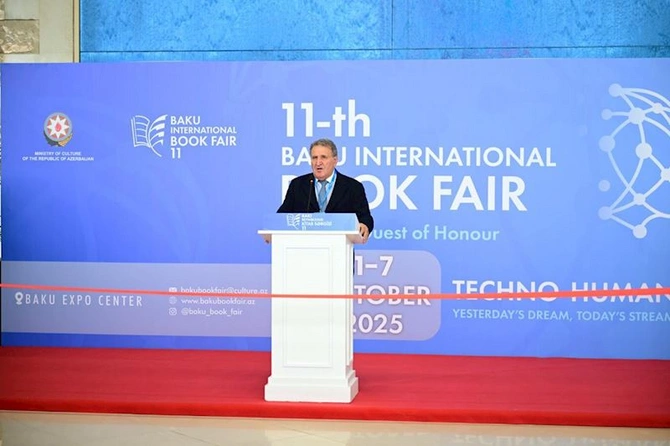 XI Bakı Beynəlxalq Kitab Sərgisinin açılış mərasimi keçirilib — FOTOLAR