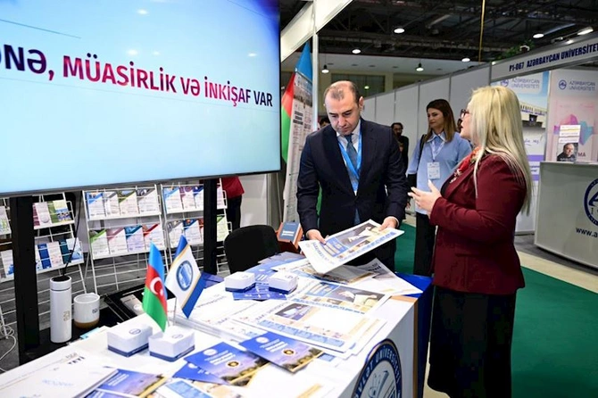 XI Bakı Beynəlxalq Kitab Sərgisinin açılış mərasimi keçirilib — FOTOLAR
