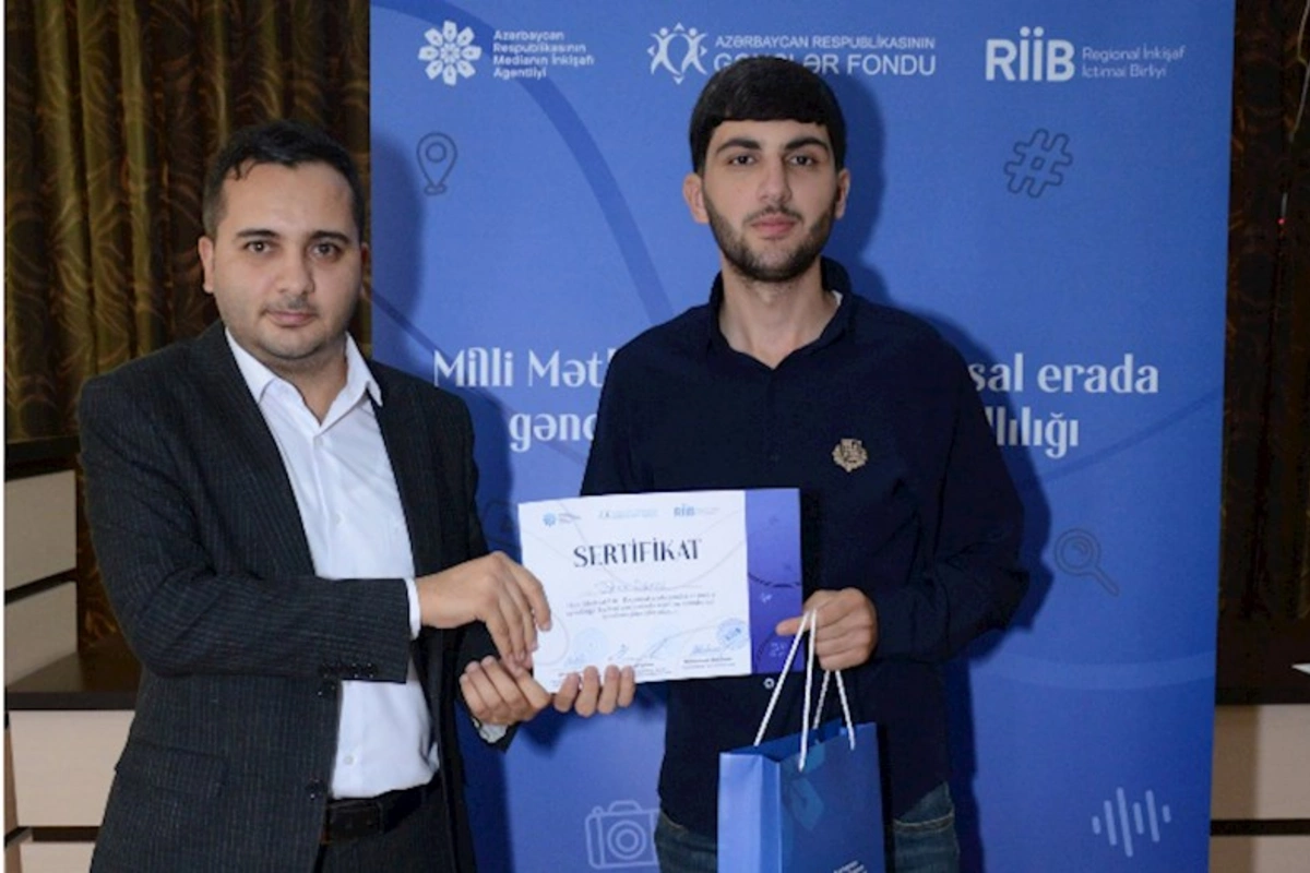 Sabirabad və Ağcabədidə Milli Mətbuat 150 illi ilə bağlı gənclərlə görüş keçirildi — FOTOLAR