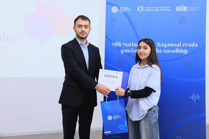 Sabirabad və Ağcabədidə Milli Mətbuat 150 illi ilə bağlı gənclərlə görüş keçirildi — FOTOLAR