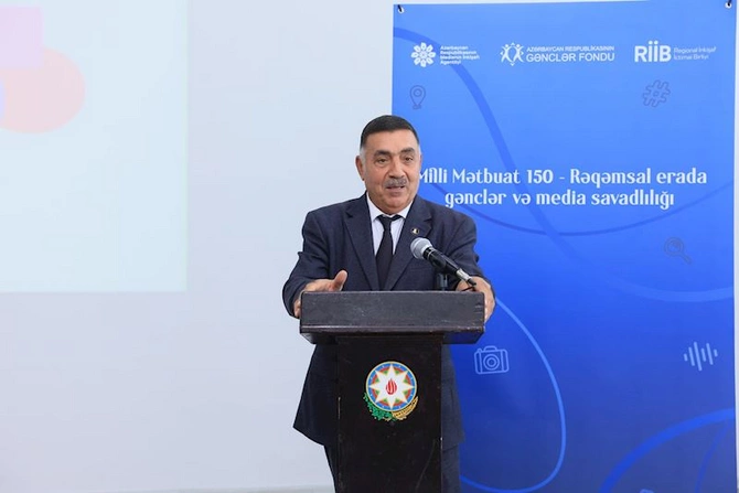 Sabirabad və Ağcabədidə Milli Mətbuat 150 illi ilə bağlı gənclərlə görüş keçirildi — FOTOLAR