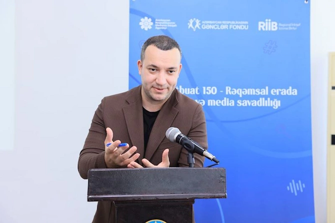 Sabirabad və Ağcabədidə Milli Mətbuat 150 illi ilə bağlı gənclərlə görüş keçirildi — FOTOLAR