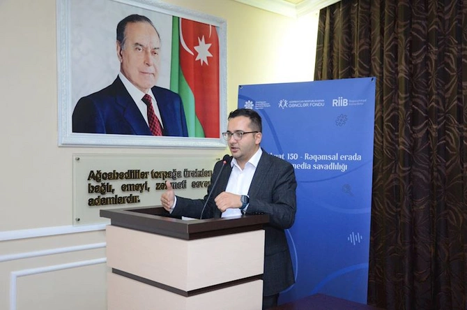 Sabirabad və Ağcabədidə Milli Mətbuat 150 illi ilə bağlı gənclərlə görüş keçirildi — FOTOLAR