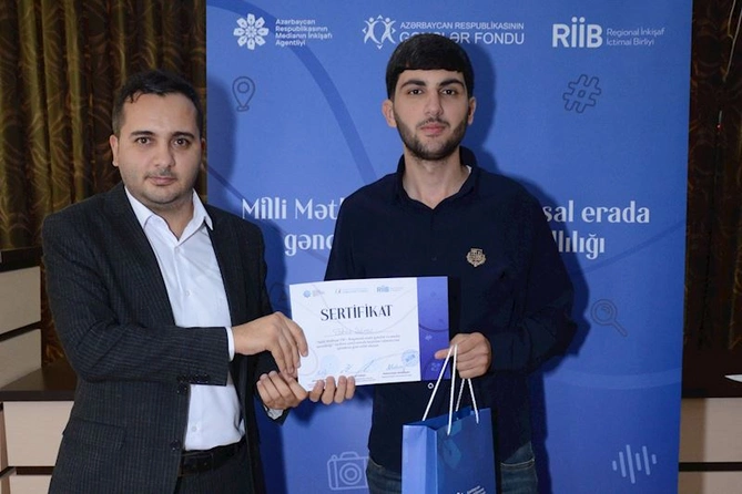 Sabirabad və Ağcabədidə Milli Mətbuat 150 illi ilə bağlı gənclərlə görüş keçirildi — FOTOLAR