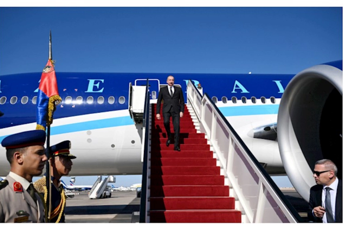 Prezident Misirə getdi — FOTOLAR