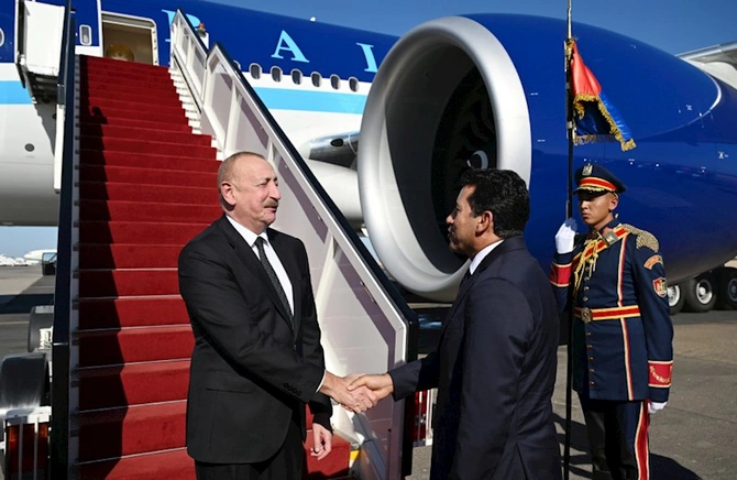 Prezident Misirə getdi — FOTOLAR
