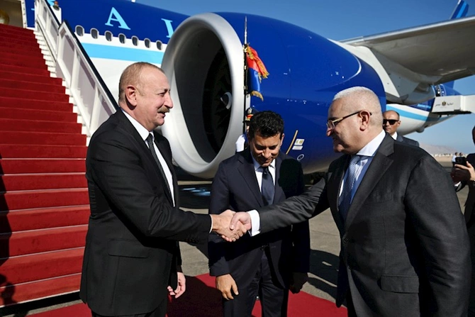Prezident Misirə getdi — FOTOLAR