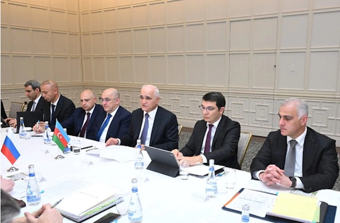 Bakıda Azərbaycan və Rusiya Baş nazirlərinin müavinlərinin görüşü olub — FOTOLAR