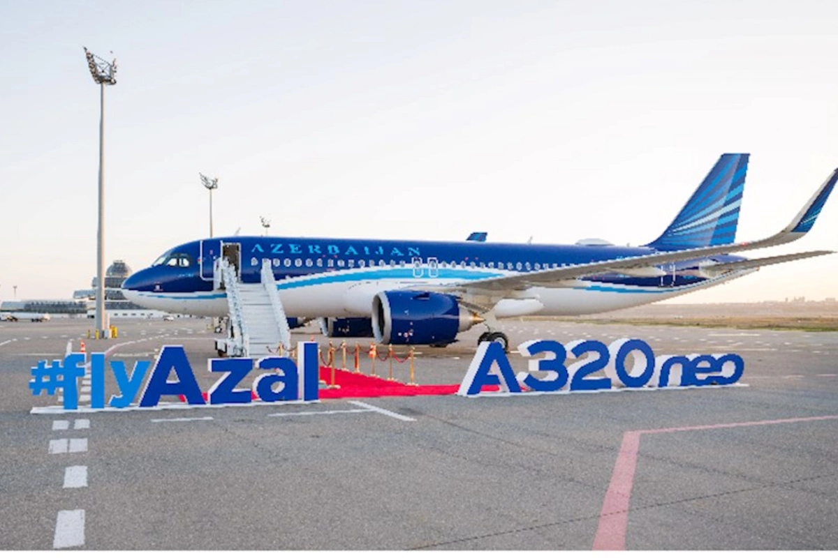 AZAL-ın ikinci yeni “Airbus A320neo” Bakıya gətirildi — FOTOLAR