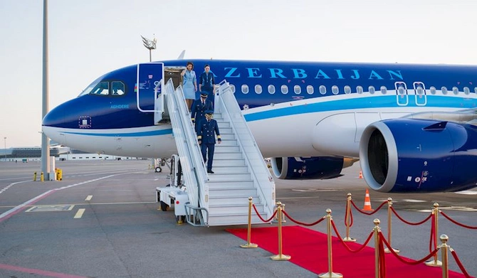 AZAL-ın ikinci yeni “Airbus A320neo” Bakıya gətirildi — FOTOLAR
