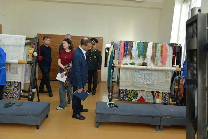 Azərbaycan və Tacikistan ədliyyə orqanları arasında əməkdaşlıq müzakirə olunub — FOTOLAR
