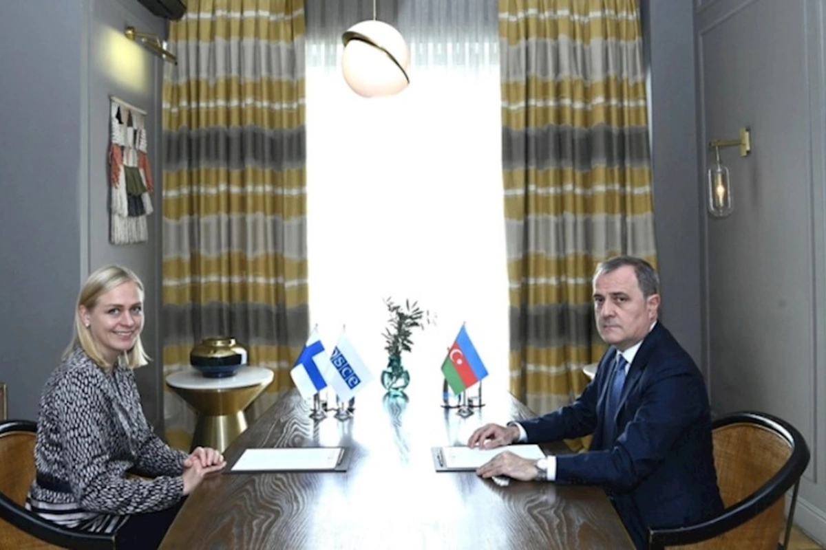 Ceyhun Bayramov ATƏT sədri ilə görüşdü — FOTO
