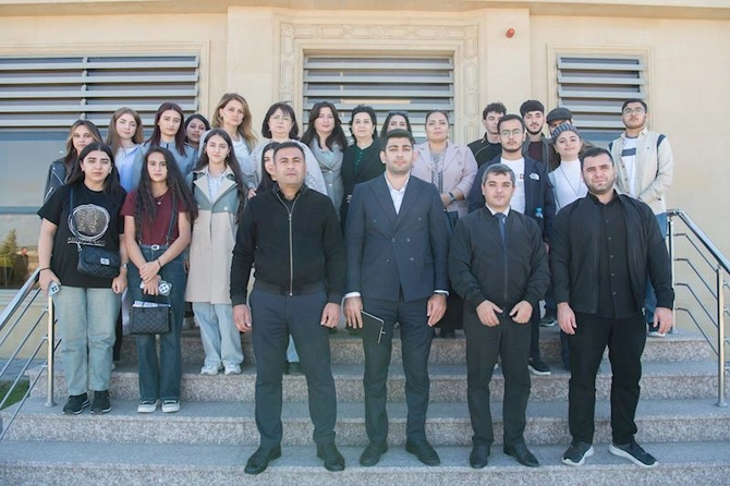 Tələbələr Pirşağı Tullantı Sutəmizləyici Qurğular Kompleksində — FOTOLAR Tələbələr Pirşağı Tullantı Sutəmizləyici Qurğular Kompleksində — FOTOLAR