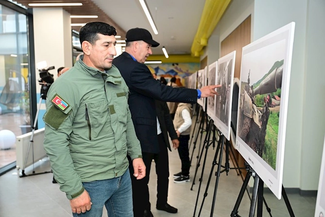 Şəhər Günü münasibətilə Füzulidə “Zəfərin ruhu” adlı fotosərgi açıldı — FOTOLAR