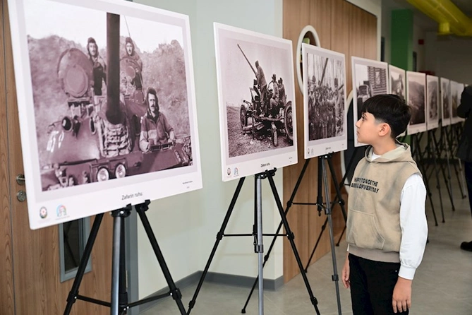 Şəhər Günü münasibətilə Füzulidə “Zəfərin ruhu” adlı fotosərgi açıldı — FOTOLAR