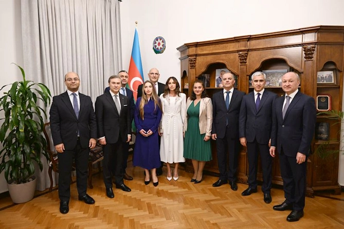 Azərbaycanın Müqəddəs Taxt-Tacdakı səfirliyinin inzibati ofisi açıldı — FOTOLAR