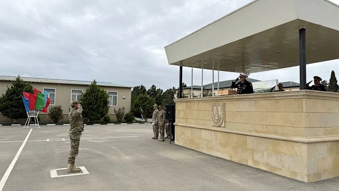 Hərbi Dəniz Qüvvələrində buraxılış mərasimi keçirildi — FOTOLAR