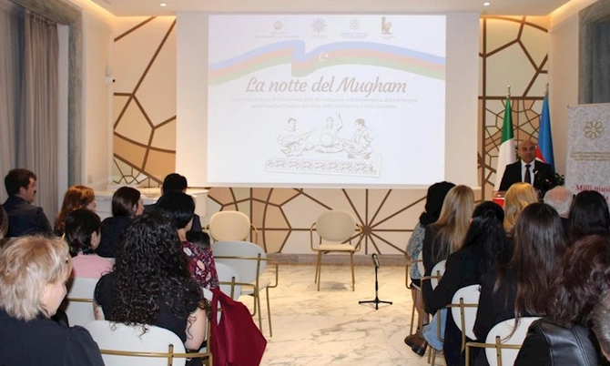 Romada muğam konserti — FOTOLAR