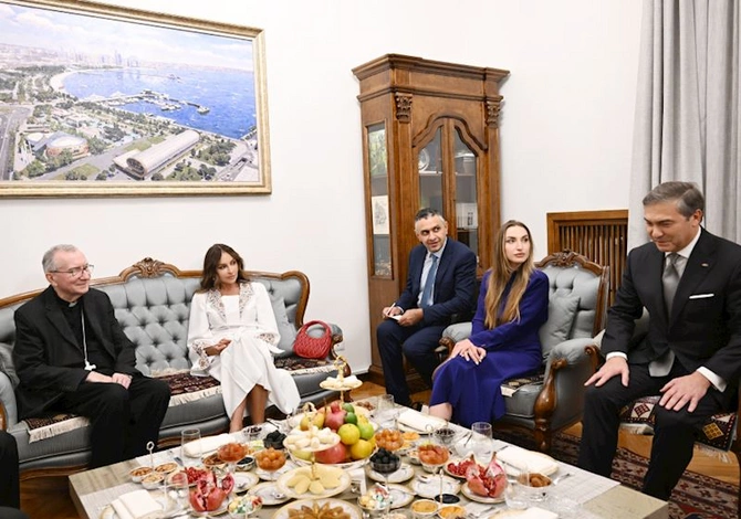 Azərbaycanın Müqəddəs Taxt-Tacdakı səfirliyinin inzibati ofisi açıldı — FOTOLAR
