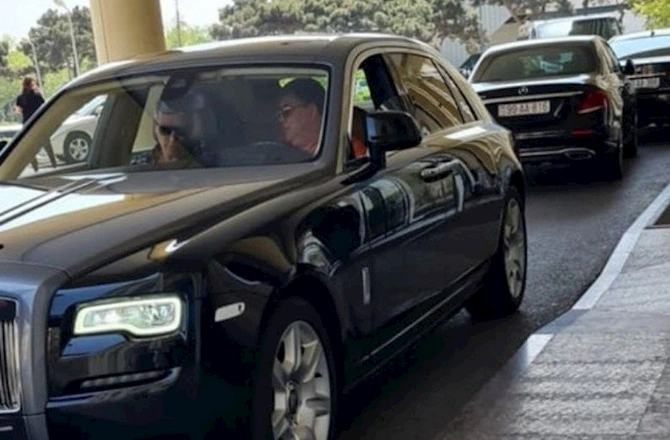 Ramiz Mehdiyevin kürəkəni obyektlərdən pulları yığarkən görüntüləndi — FOTO Ramiz Mehdiyevin kürəkəni obyektlərdən pulları yığarkən görüntüləndi — FOTO