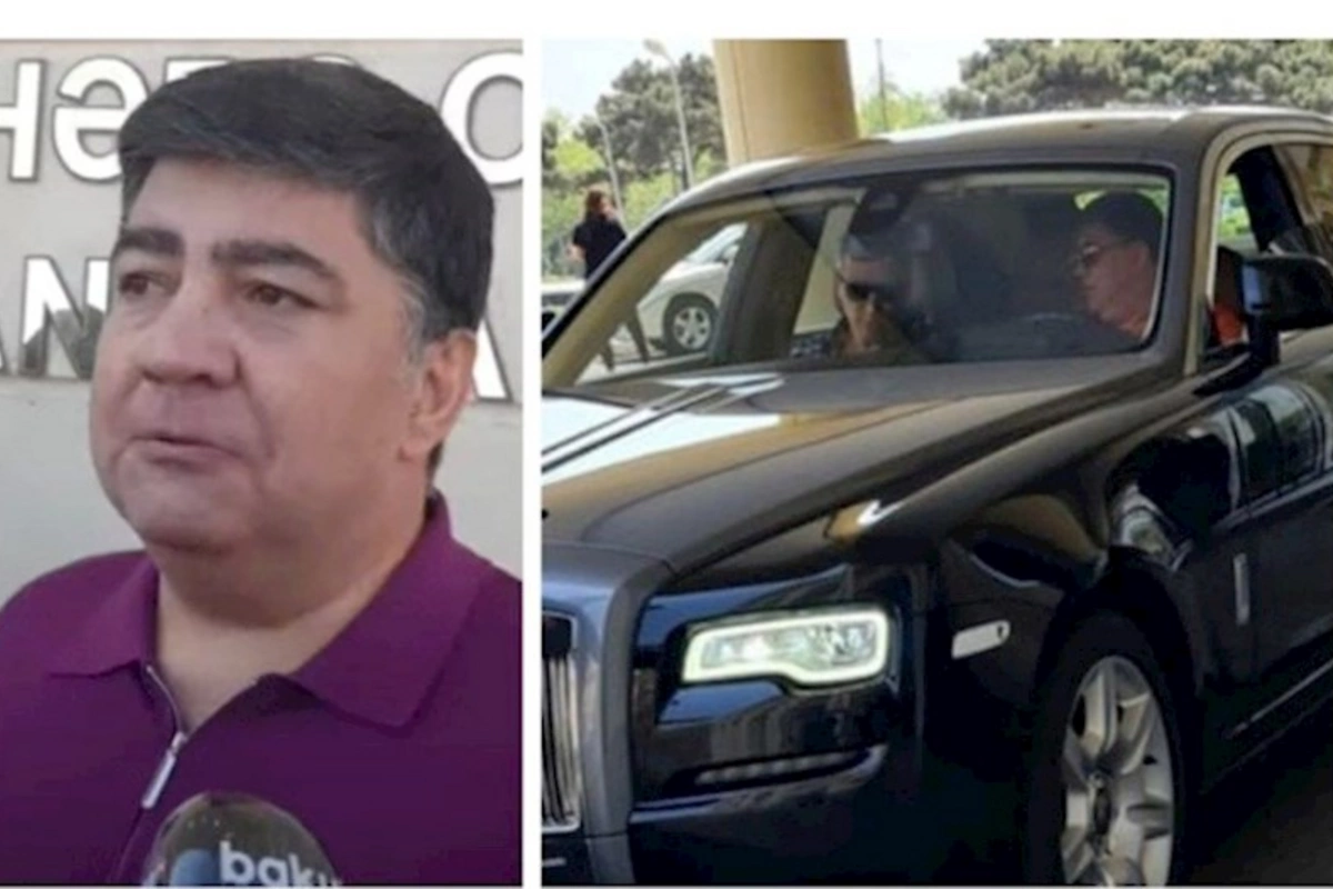 Ramiz Mehdiyevin kürəkəni obyektlərdən pulları yığarkən görüntüləndi — FOTO