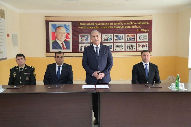 Hacıqabul rayonunun Meyniman kəndində növbəti səyyar qəbul keçirildi — FOTOLAR