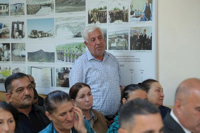 Hacıqabul rayonunun Meyniman kəndində növbəti səyyar qəbul keçirildi — FOTOLAR