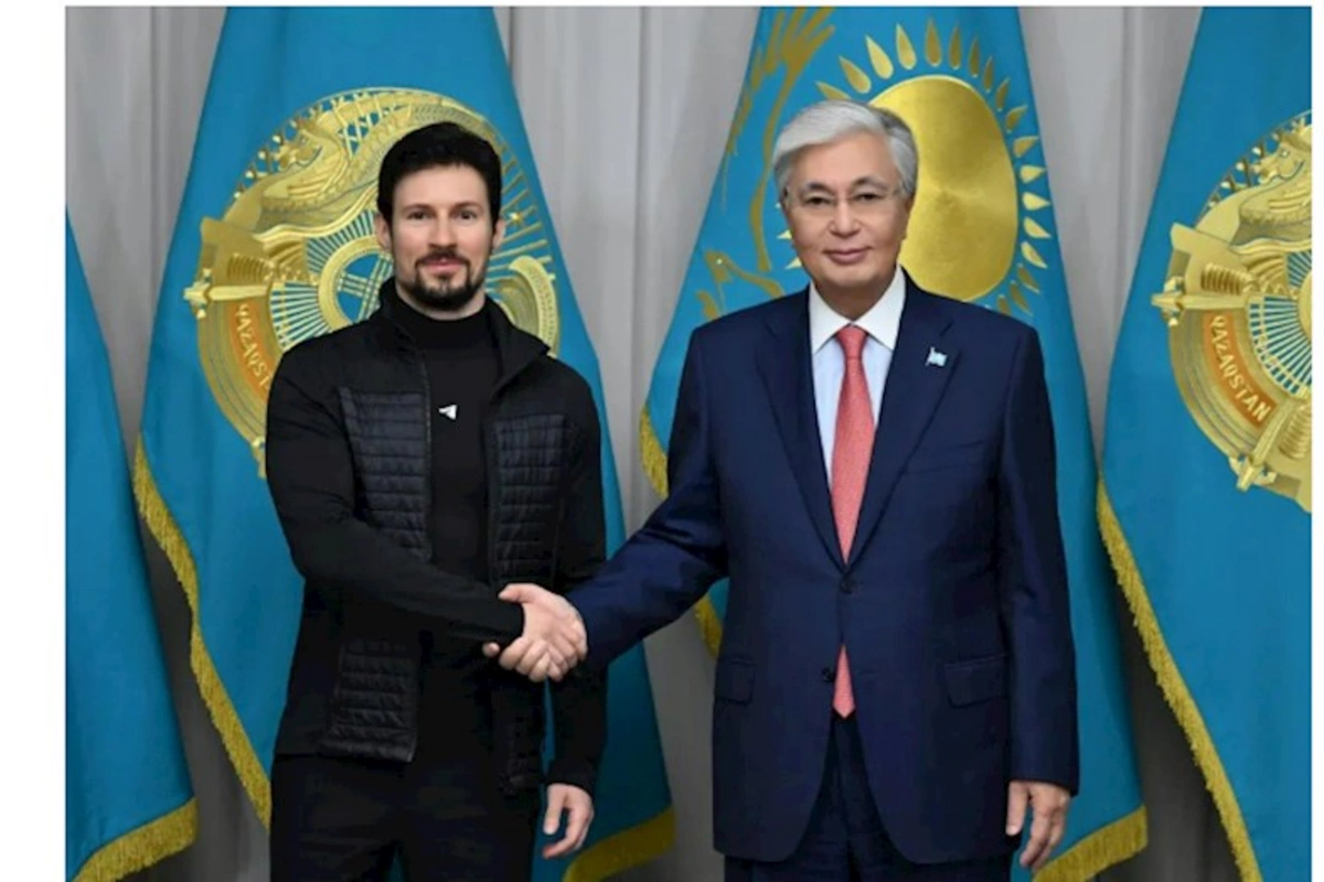 “Telegram”ın Qazaxıstanda ofisi açıldı — Pavel Durov prezident Tokayevlə görüşdü