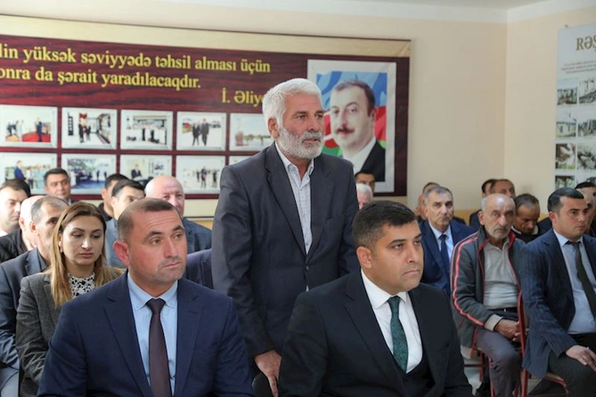 Hacıqabul rayonunun Meyniman kəndində növbəti səyyar qəbul keçirildi — FOTOLAR